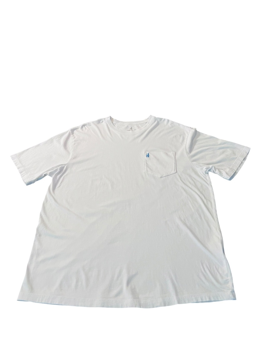 johnnie-O White Short Sleeve Pocket Dale 2.0 Tee Size XL